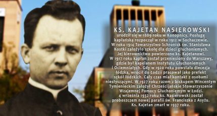 Kalendarz Niesłyszących – ks. Kajetan Nasierowski
